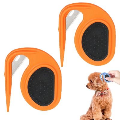 kupować Clipper Blade Pies grzebień do wiązania pomarańczowy Pies grzebień do wiązania dla kotów produkcja online