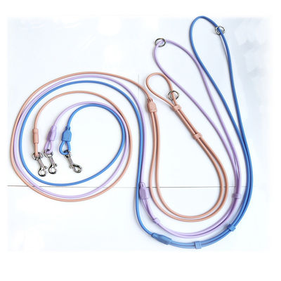 kupować Macaron PVC Slip Lead Dog Leash Ręce Free Slip Lead Collar wodoodporny produkcja online