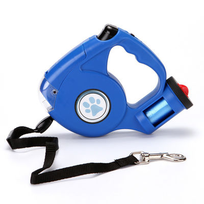 Pet Leash LED latarka wyciągalny design śmieci uniwersalne czyszczenie worek kupy